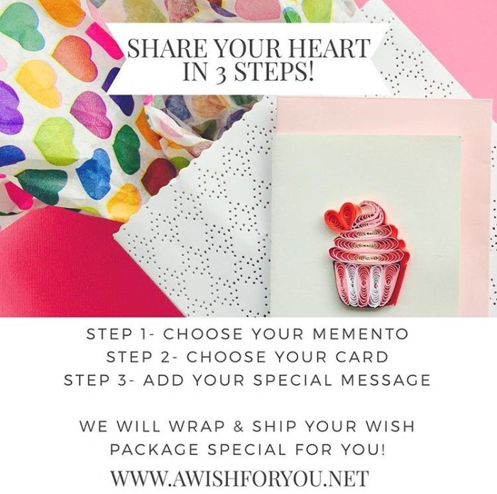 share your heart in 3 steps
